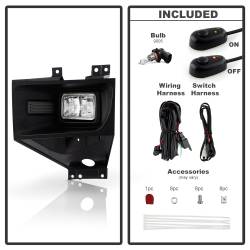 Spyder Auto - Spyder Auto 9051098 Fog Lights w/Switch Clear for 17-19 F250/F350 Super Duty - Image 2