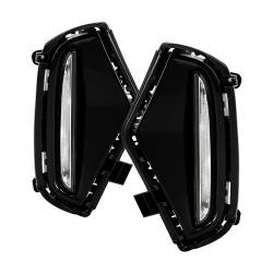 Spyder Auto - Spyder Auto 9051357 Full LED Fog Lights w/Switch Clear for 19-21 Toyota RAV4 - Image 1