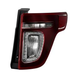 Spyder Auto - Spyder Auto 9956119 Dark Red LED Taillight OE Right for 13-15 Explorer - Image 1