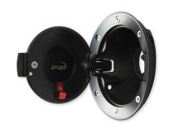 Drake Muscle - Drake Muscle MO-210001 Black 08-22 Dodge Challenger Fuel Filler Door - Image 3