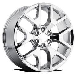 REV Wheels - REV Wheels 586C-2408332 586C 24x10 6x5.5 32mm Chrome - Image 1