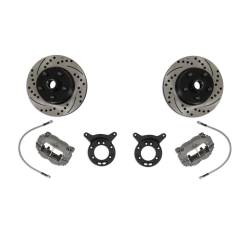 Scott Drake - Scott Drake DBC-6569-WW-DSR 64-69 Ford Mustang Brake Conversion Kit - Image 2