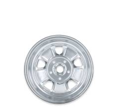 Scott Drake - Scott Drake C5ZZ 15x8 5x4.5 -12mm Charcoal/Chrome C5ZZ-1007-DR - Image 4