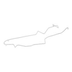 Scott Drake - Scott Drake MLG002S 64-67 Ford Mustang Fuel Line - Image 2