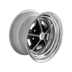 Scott Drake - Scott Drake Magnum 500 15x8 5x4.5 0mm Black/Chrome D1ZZ-1007-CR - Image 3