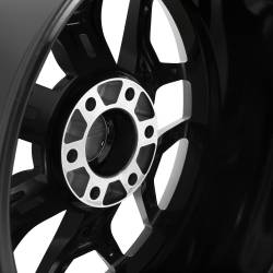 Carroll Shelby Wheels - Carroll Shelby Wheels CS45 20x9 6x135 12mm Black Chrome CS45-295512-BS - Image 5