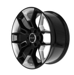Carroll Shelby Wheels - Carroll Shelby Wheels CS45 20x9 6x135 12mm Black Chrome CS45-295512-BS - Image 9