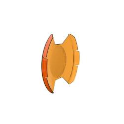 KC Hilites - KC HiLiTES 5211 SlimLite 8" LED Light Shield Driving Amber - Image 6