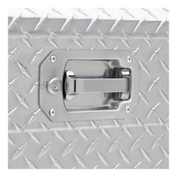 UWS - Bright Aluminum 69" Crossover Truck Tool Box w/Pull Handles Heavy Packaging - Image 3