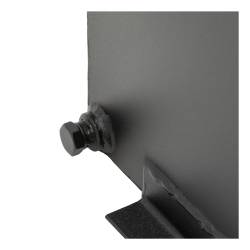 UWS - UWS ST-75-L-MB Matte Black 75-Gallon L-Shape Steel Transfer Tank - Image 3