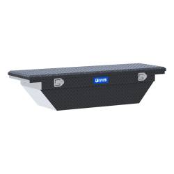 UWS - Matte Black Aluminum 63" Angled Truck Tool Box Low Profile LTL Shipping Only - Image 1