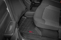 Rough Country Suspension Systems - Rough Country SM51003 Front/Rear Floor Liners Black for 24-26 Ranger Crew - Image 4