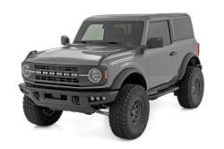 Rough Country Suspension Systems - Rough Country OV2 Running Boards Black 21-25 Ford Bronco 2DR 14004 - Image 5