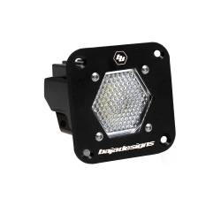 Baja Designs - Baja Designs 381006 S1 Black Flush Mount Auxiliary Light Pod - Image 1