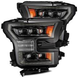 AlphaRex - AlphaRex 880163 Alpha Black LED Projector Headlights for 15-17 Ford F150 - Image 1