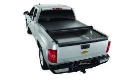 TrailFX - TrailFX TFX3207 Soft Rolling Tonneau Cover Black Vinyl w/Rails - Image 2
