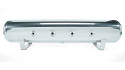 Air Lift Performance - Air Lift Performance 27807 4 Gal 7Port Polished Tank w/Viair 444c BLK Compressor - Image 2