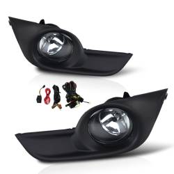 Winjet - Winjet CFWJ-0355-C Clear Fog Lights w/Wiring Kit for 13-14 Nissan Altima 4DR - Image 2