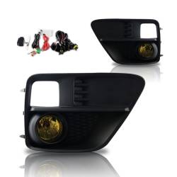 Winjet - Winjet CFWJ-0411-Y Yellow Fog Lights w/Wiring Kit for 15-16 Subaru WRX - Image 2