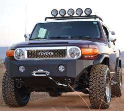 Body Armor 4x4 - Body Armor FJ-19336 Front Winch Bumper Black for 07-14 Toyota FJ Cruiser - Image 3