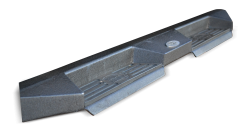 Body Armor 4x4 - Body Armor FJ-2961 Rear Bumper Black for 07-14 Toyota FJ Cruiser - Image 1