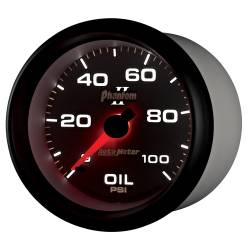 AutoMeter - AutoMeter 7821 Phantom II Mechanical Oil Pressure Gauge 0-100 PSI 2-5/8" - Image 3
