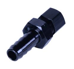 Derale - Derale 13042 3/8 Trans Cooler Line To 3/8 NPT Hose Barb Black Anodized Fitting - Image 2