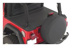 RT Offroad - RT Offroad TN10135 Black Diamond Tonneau Cover for 97-06 Jeep TJ Wrangler - Image 1