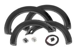 Rough Country Suspension Systems - Rough Country Pocket Fender Flares Black 19-24 Ford Ranger 6' F-F11201A-G1 - Image 1