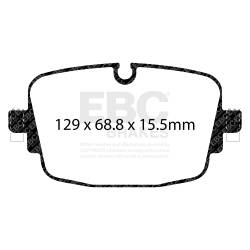 EBC Brakes - EBC Brakes DP42516R EBC Brakes DP42516R Yellowstuff Street & Track Brake Pads - Image 1