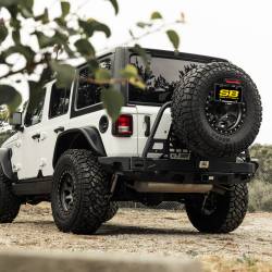 Smittybilt - Smittybilt 77897 Atlas Rear Bumper for 18+ Jeep Wrangler JK JL 2/4DR - Image 6