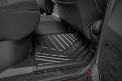 Rough Country Suspension Systems - Rough Country Front/Rear Floor Liners Black for 22-25 Tundra CrewMax FF-71780 - Image 4