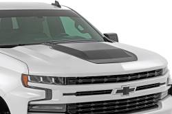 Rough Country Suspension Systems - Rough Country HS10010 Cowl Hood Scoop-Matte Black for 19-26 Silverado 1500 - Image 1