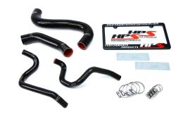 HPS Performance - HPS 57-1731-BLK Black Radiator/Heater Coolant Hose Kit for 02 Subaru Impreza - Image 2