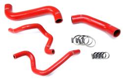 HPS Performance - HPS 57-1732 Red Red Radiator/Heater Coolant Hose Kit for 03 Subaru Impreza 2.5L - Image 1