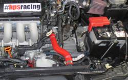 HPS Performance - HPS 57-1229 Red Red Silicone Radiator Hose Kit for 09-13 Honda Fit - Image 2