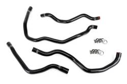 HPS Performance - HPS 57-1937-BLK Black Coolant Hose Kit for 01-06 BMW 325Ci 2.5L E46 M52TU/M54 - Image 1