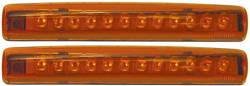 Pacer Performance - Pacer 20-705 12-Diode Single Row LED Light Amber Pair - Image 2