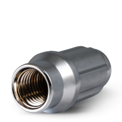 RHI Automotive - RHI Automotive 8744K6ET-C 14x1.5 C/E SPLINE ET6 LUG 1.62" CHROME 24 LUGS 1 KEY - Image 2