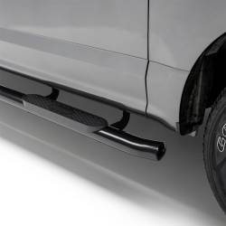 ARIES - ARIES S222029 4" Black Steel Oval Side Bars 24-25 Toyota Tacoma Double Cab - Image 2