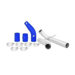 Mishimoto - Mishimoto MMICP-EVO-10UBL Upper IC Pipe Kit Blue for 08-15 Lancer Evo X - Image 1