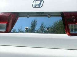 Quality Automotive Accessories - Quality Automotive LP23281 License Plate Bezel 03-07 Honda Accord - Image 1