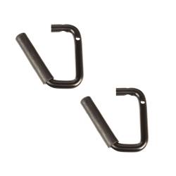 Rugged Ridge - Rugged Ridge 13505.41 Metal Grab Handles Steel Front Pairt 07-18 Wrangler JK - Image 1