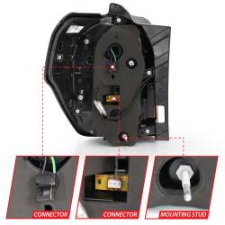 Anzo USA - Anzo USA 311312 Taillight Assembly for 14-23 Toyota 4Runner - Image 5