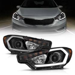 Anzo USA - Anzo USA 121562 Projector Headlight Set for 14-16 Forte - Image 1