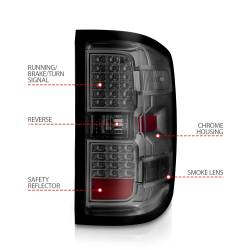 Anzo USA - Anzo USA 311424 Taillight Assembly - Image 4