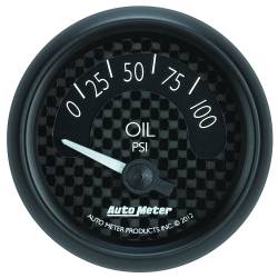 AutoMeter - AutoMeter 8027 Air Core GT Series Electric Oil Pressure Gauge 0-100 PSI 2-1/16" - Image 1