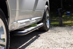 Dee Zee - Dee Zee DZ372041 3" Round Black Nerf Steps for 15-24 Chevy/GMC Crew Cab - Image 4