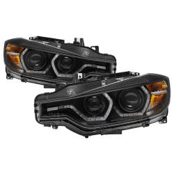 Spyder Auto - Spyder Auto 5084347 Projector Headlights LED DRL Black - Image 1