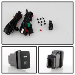 Spyder Auto - Spyder Auto 5087034 OEM LED Fog Light w/OEM Fit Switch Clear for 19-21 Civic - Image 5